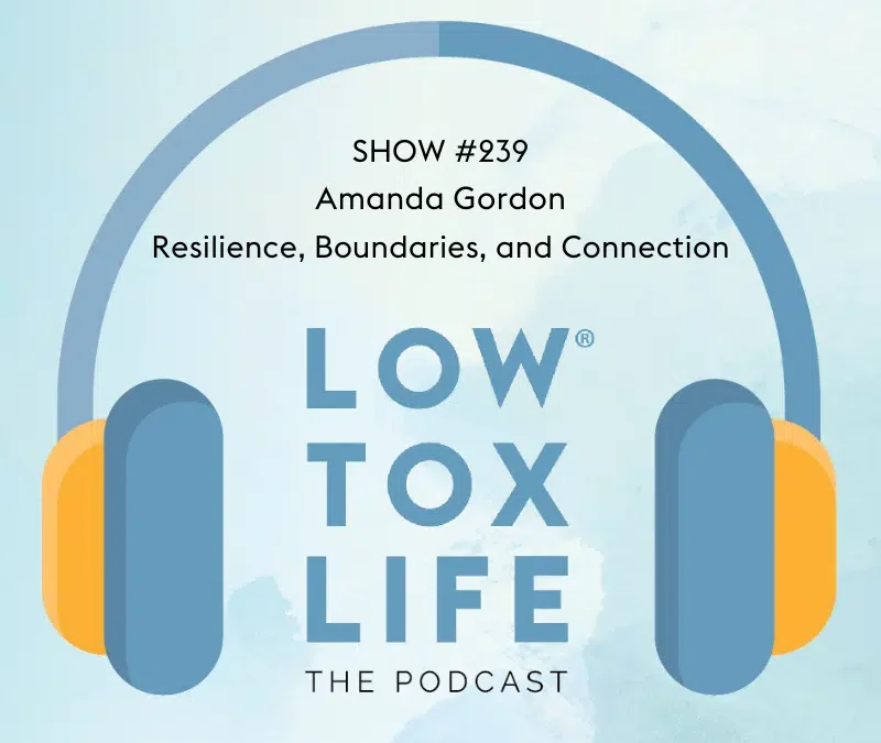 Resilience, Boundaries and Compassion – Amanda Gordon on Low Tox Life Podcast